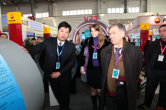 Gazprom Delegation Visits cippe2012(圖3)