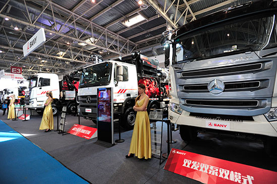 三一自主研發(fā)LNG加氣站首次參展(圖1)